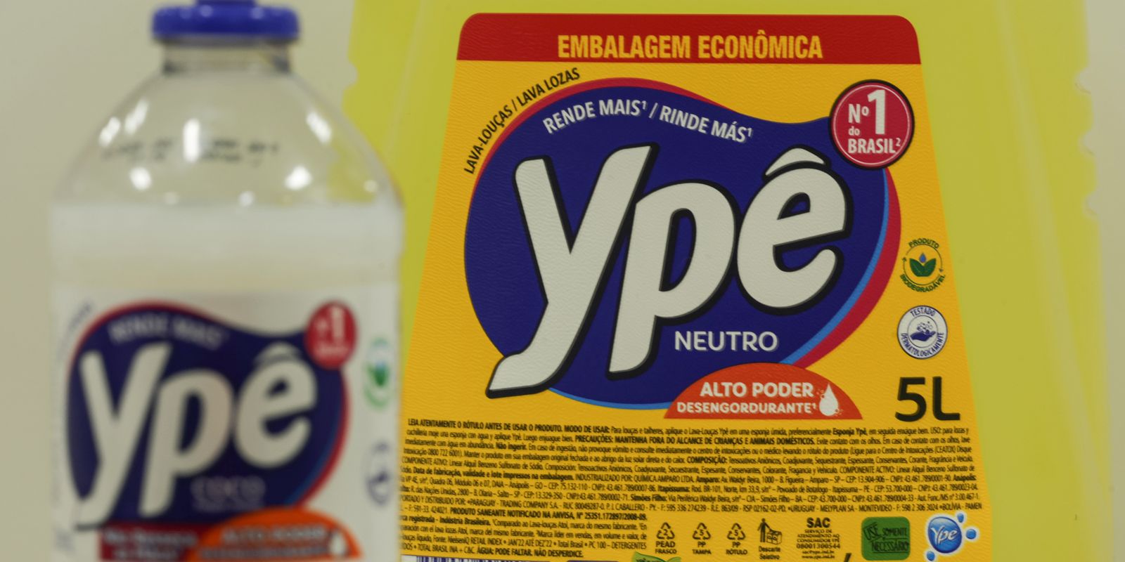 Anvisa libera produtos Ypê fabricados a partir de 2026 após apresentação de laudos