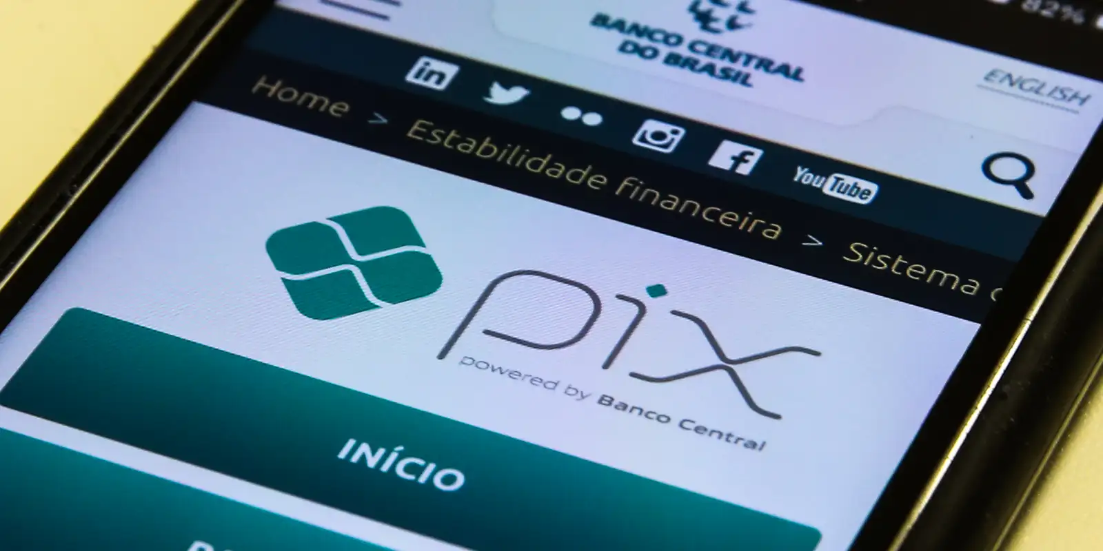 O governo registra o Pix como marca de alto renome no INPI
