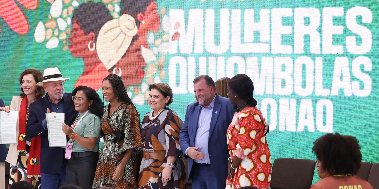 Titulação inédita de terra quilombola no Marajó é celebrada por lideranças em evento com Lula
