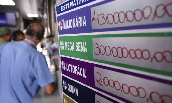 Apostas do Rio de Janeiro e de Fortaleza dividem prêmio milionário da Mega-Sena de 30 anos