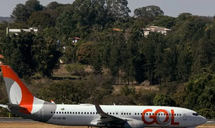 Avião da GOL realiza pouso de emergência após decolar de Goiânia