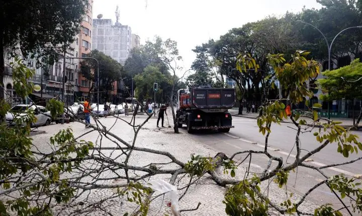 Cidade entra em alerta para ventos fortes no Rio de Janeiro nesta quarta-feira